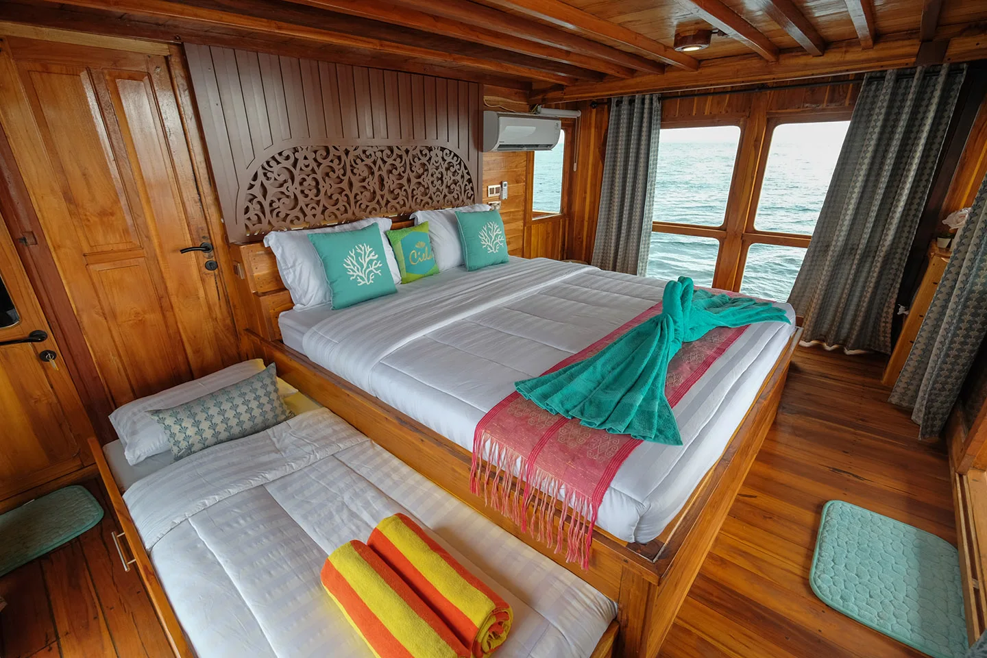 Padar Room Bedroom 2_Ciela Liveaboard
